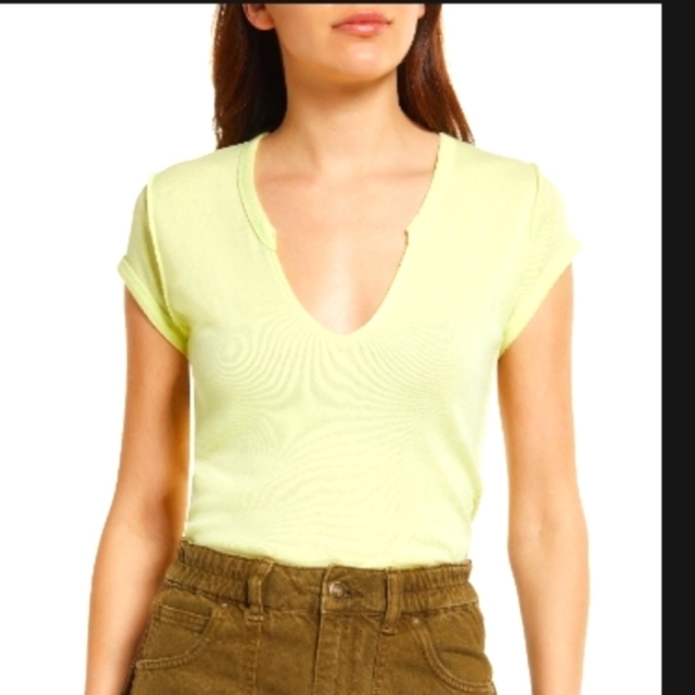 Cute Free People Light Top New